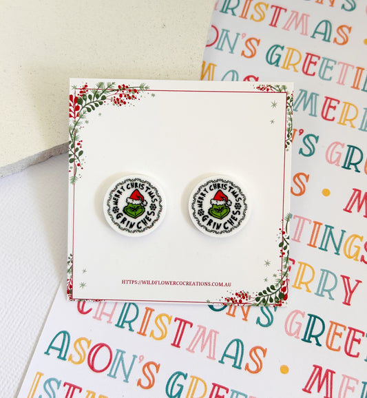 Grinch Studs