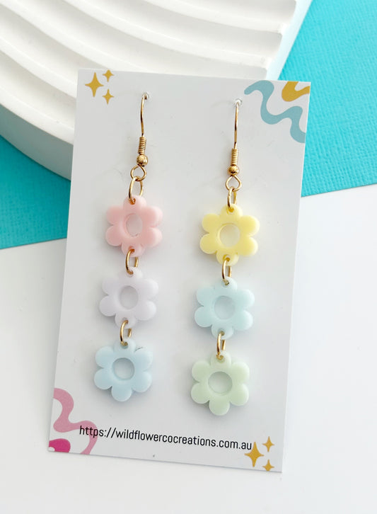 Pastel Trio Dangles