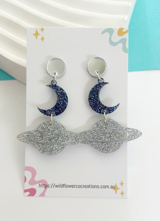 Love you to the Moon & Back Dangles