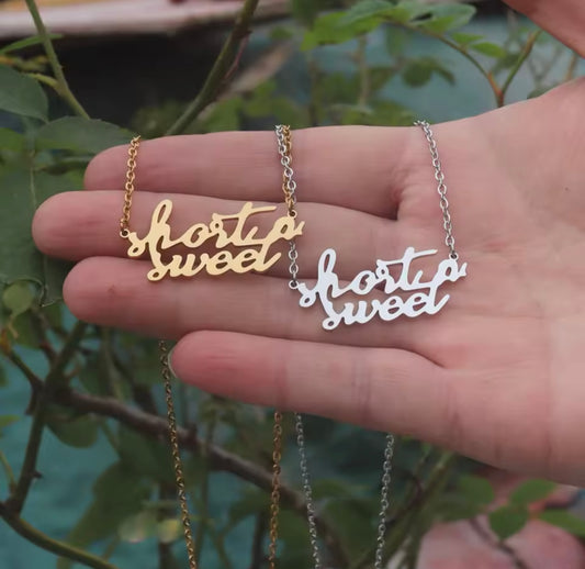 Short n sweet Necklace