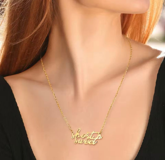 Short n sweet Necklace