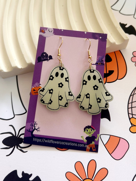 Floral Ghost (glow in the dark)