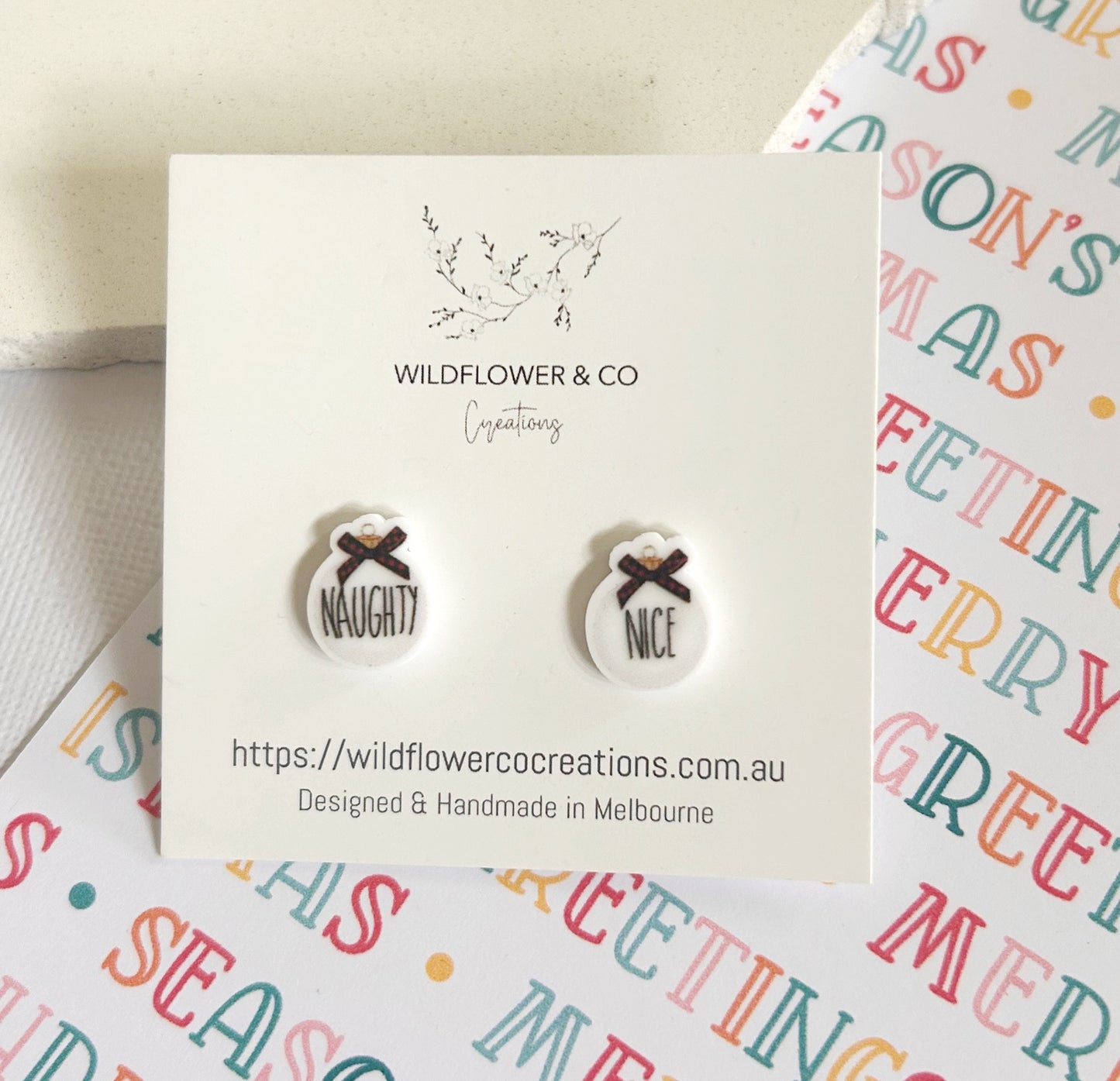 Naughty & Nice Studs