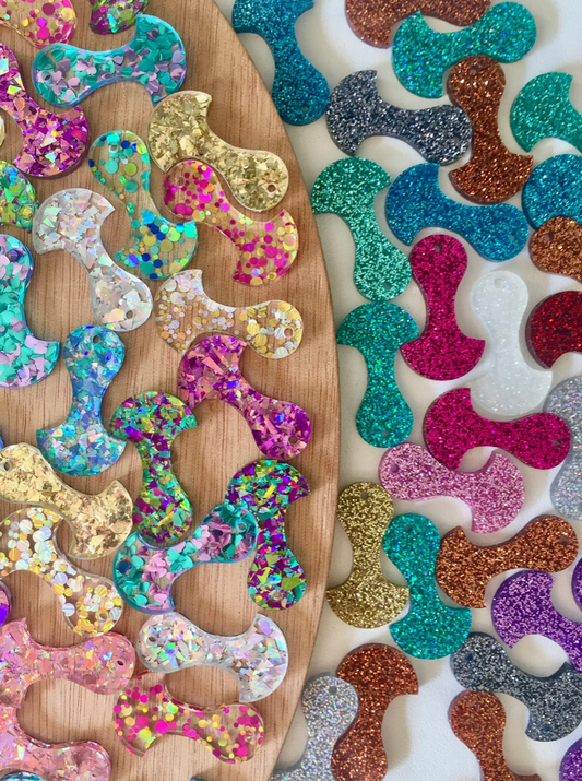 Trolley Tokens Glitter