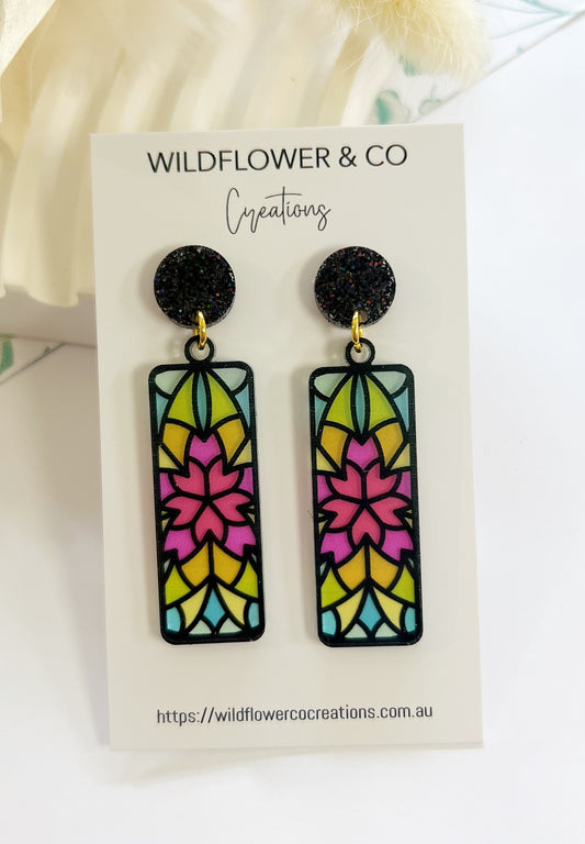 Stained Glass - rectangle