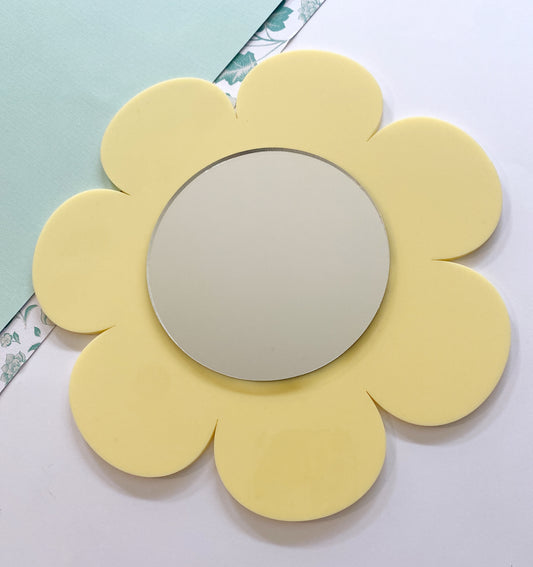 Floral Daisy Mirrors