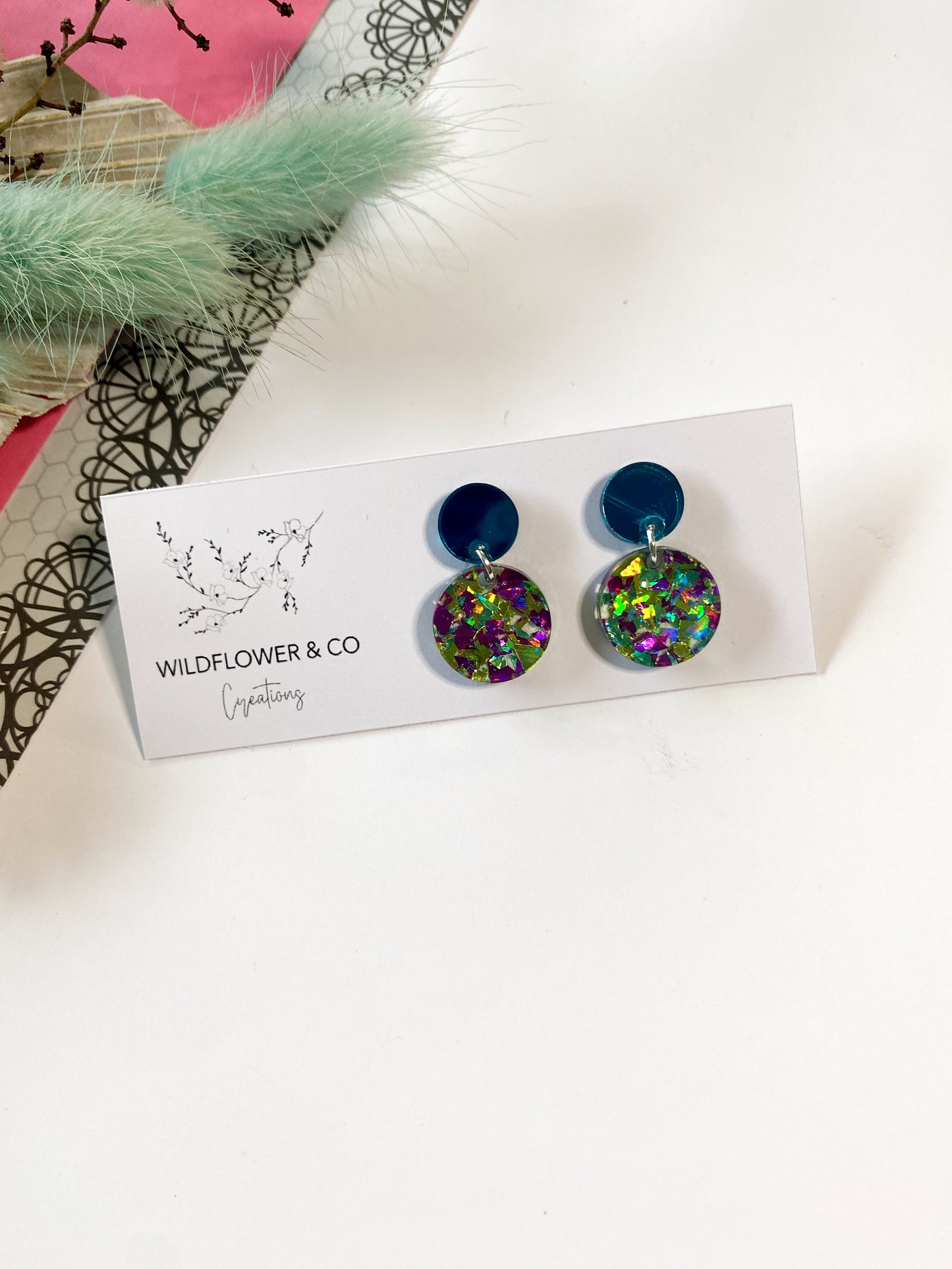 Sparkle Drop Earrings