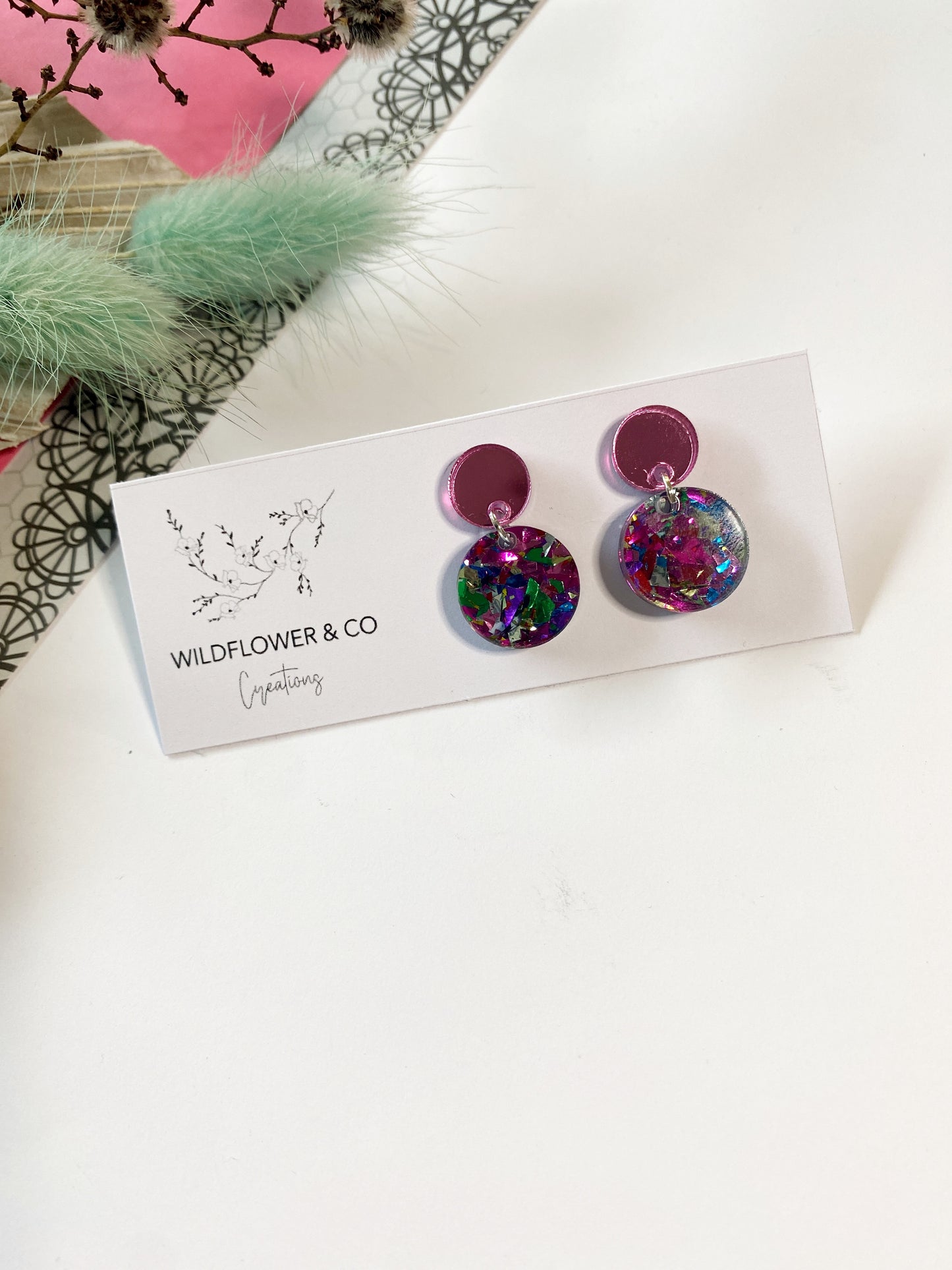 Sparkle Drop Earrings
