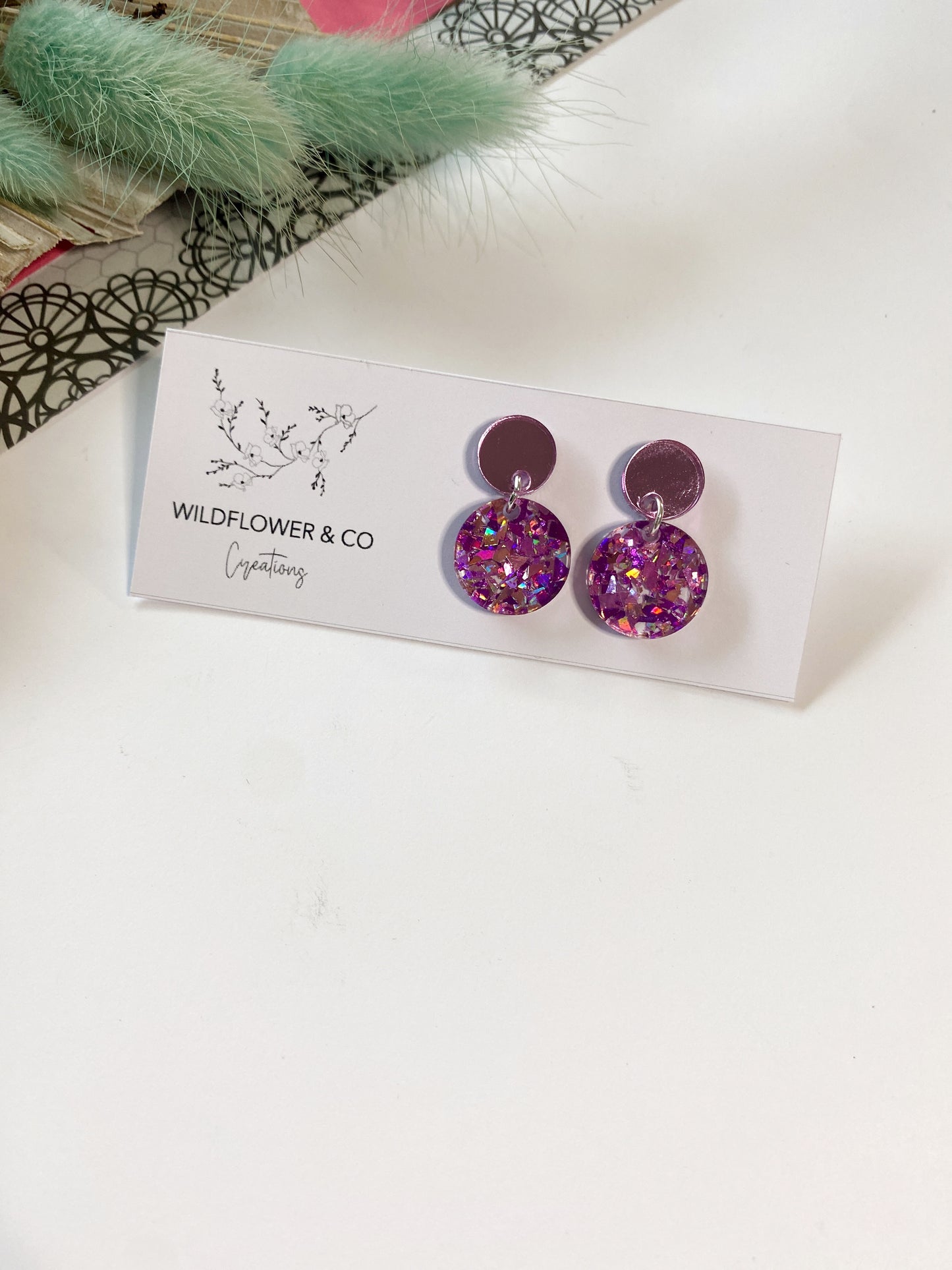 Sparkle Drop Earrings