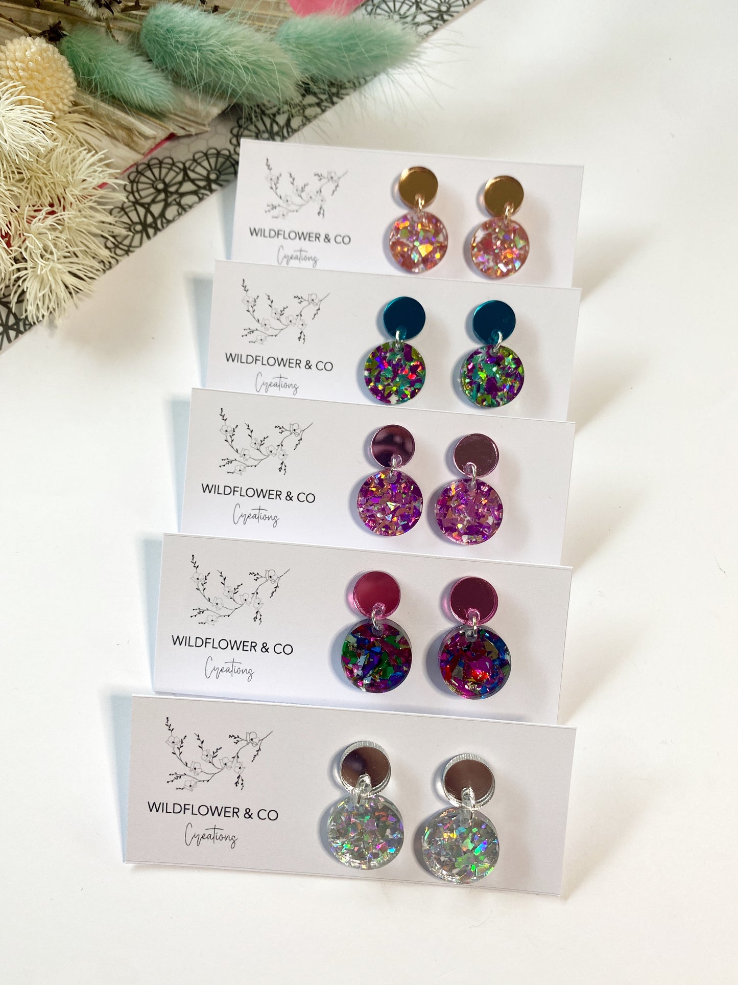 Sparkle Drop Earrings