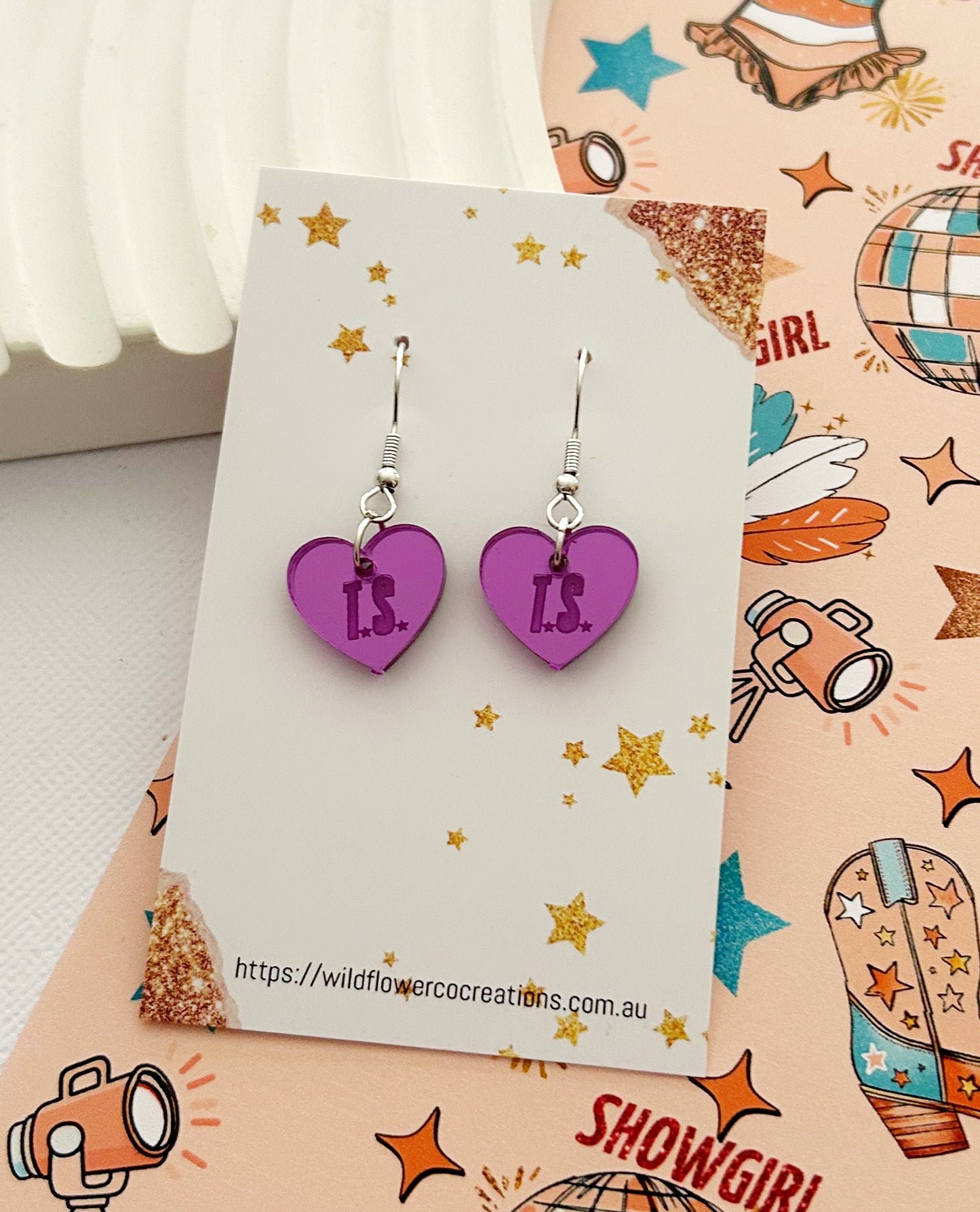 TLOAS Heart Dangles