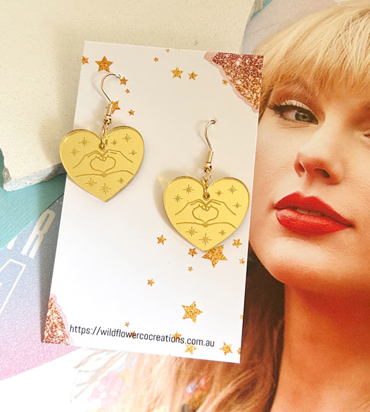 Heart TS Hand Dangles