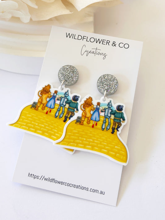 Yellow Brick Road Dangles
