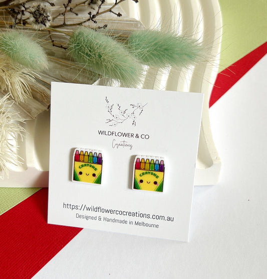 Crayon Studs
