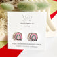 Teacher Rainbow Studs
