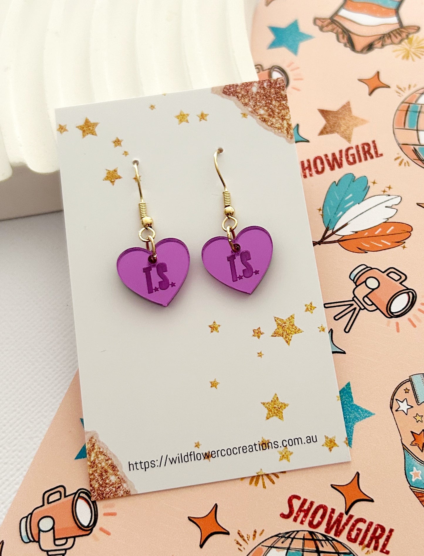 TLOAS Heart Dangles