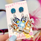 Dog Easter Dangles