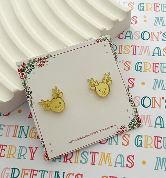 Reindeer Studs