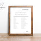 TS Song MY TEAR RICOCHET Print File ONLY