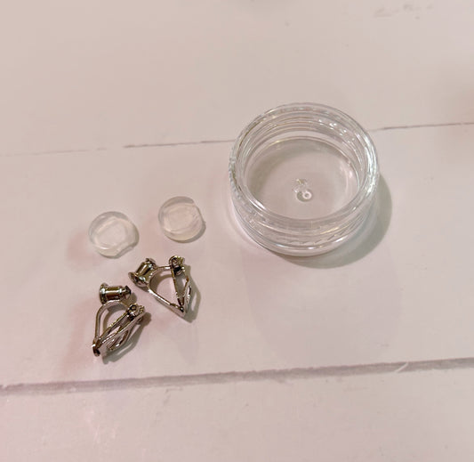 Clip on earring converters