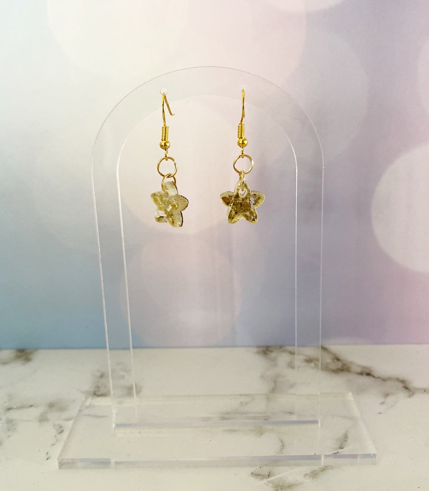 Floral dangle Earrings