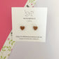Itty Bitty Heart Studs