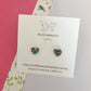 Itty Bitty Heart Studs