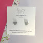 Itty Bitty Heart Studs
