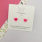 Itty Bitty Heart Studs