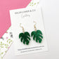 Monstera Leaf Dangle