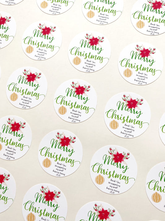 Christmas Family Labels