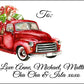 Personalised Christmas Family Labels